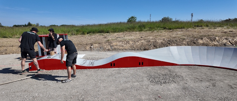 Installation pumptrack