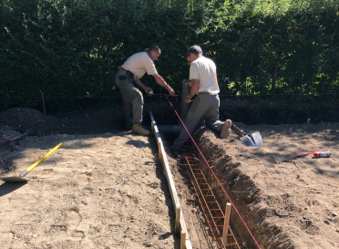 Travaux base nautique