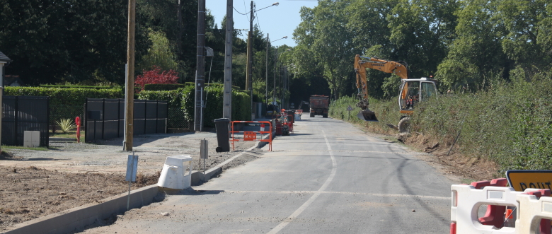 Travaux rue de la Championnière