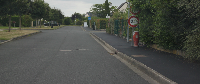 Trottoirs rue de la croix aux Jeaux