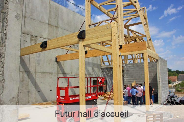 Futur hall d’accueil Futur hall d’accueil