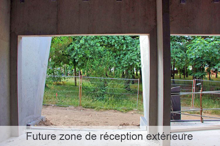 Future zone de réception extérieure Future zone de réception extérieure
